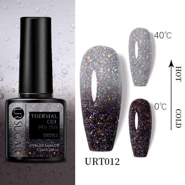 Beauty Reflective Thermal Gel Nail Polish Semi Permanent Soak