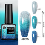 Beauty Reflective Thermal Gel Nail Polish Semi Permanent Soak